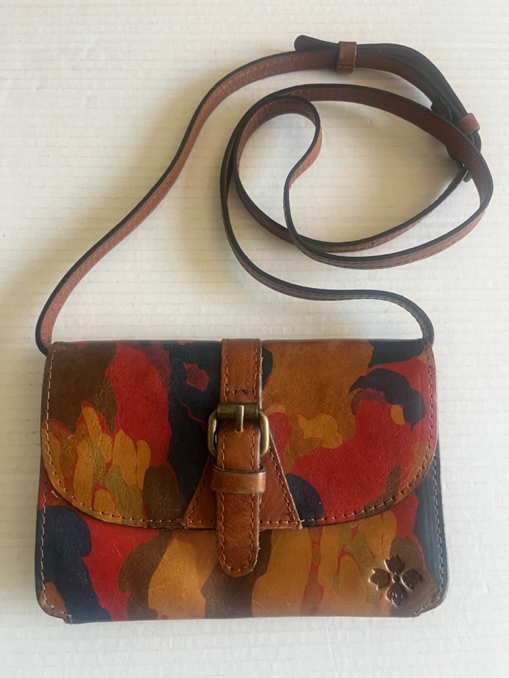 Patricia Nash Floral Crossbody Bag